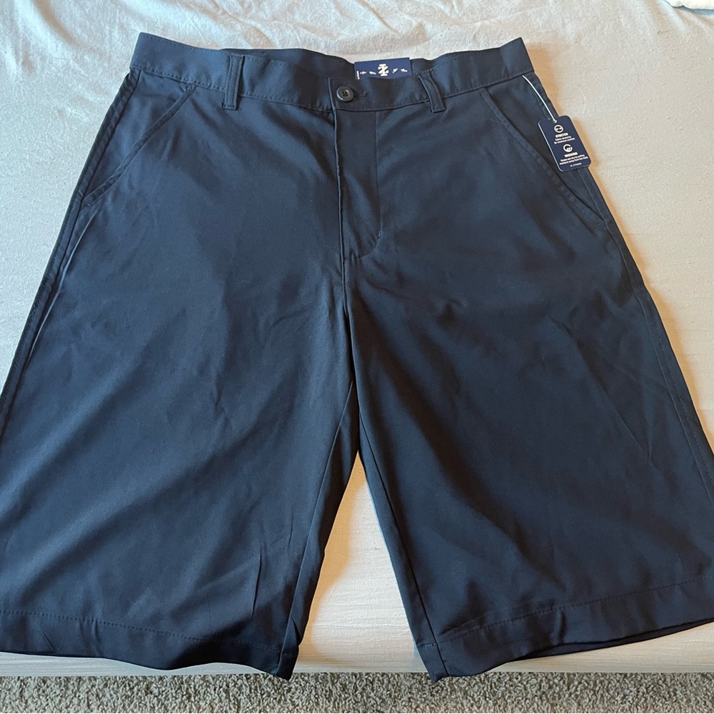 New With Tags Izod Navy Blue Shorts Size 32